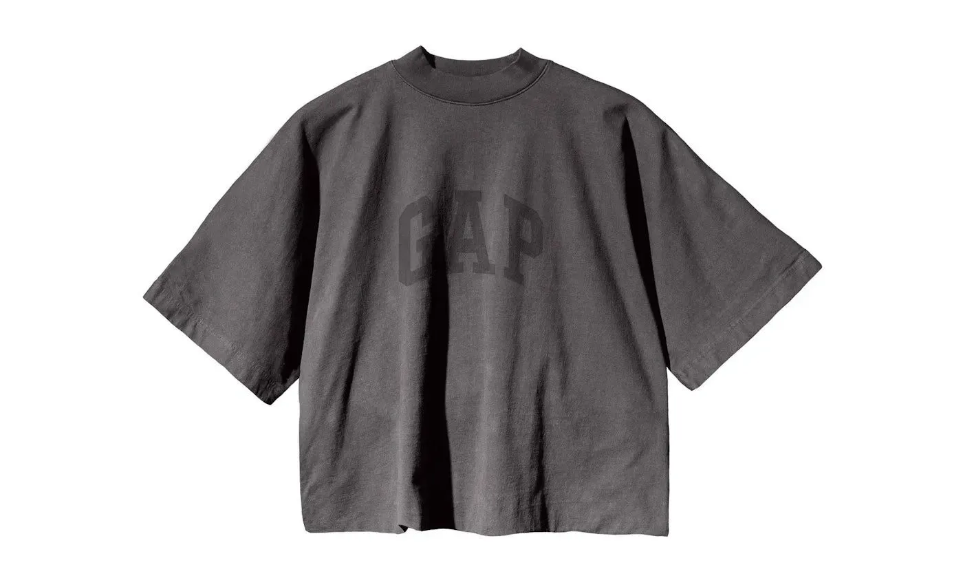 Yeezy Gap Dove No Seam Tee Dark Grey - Image 2