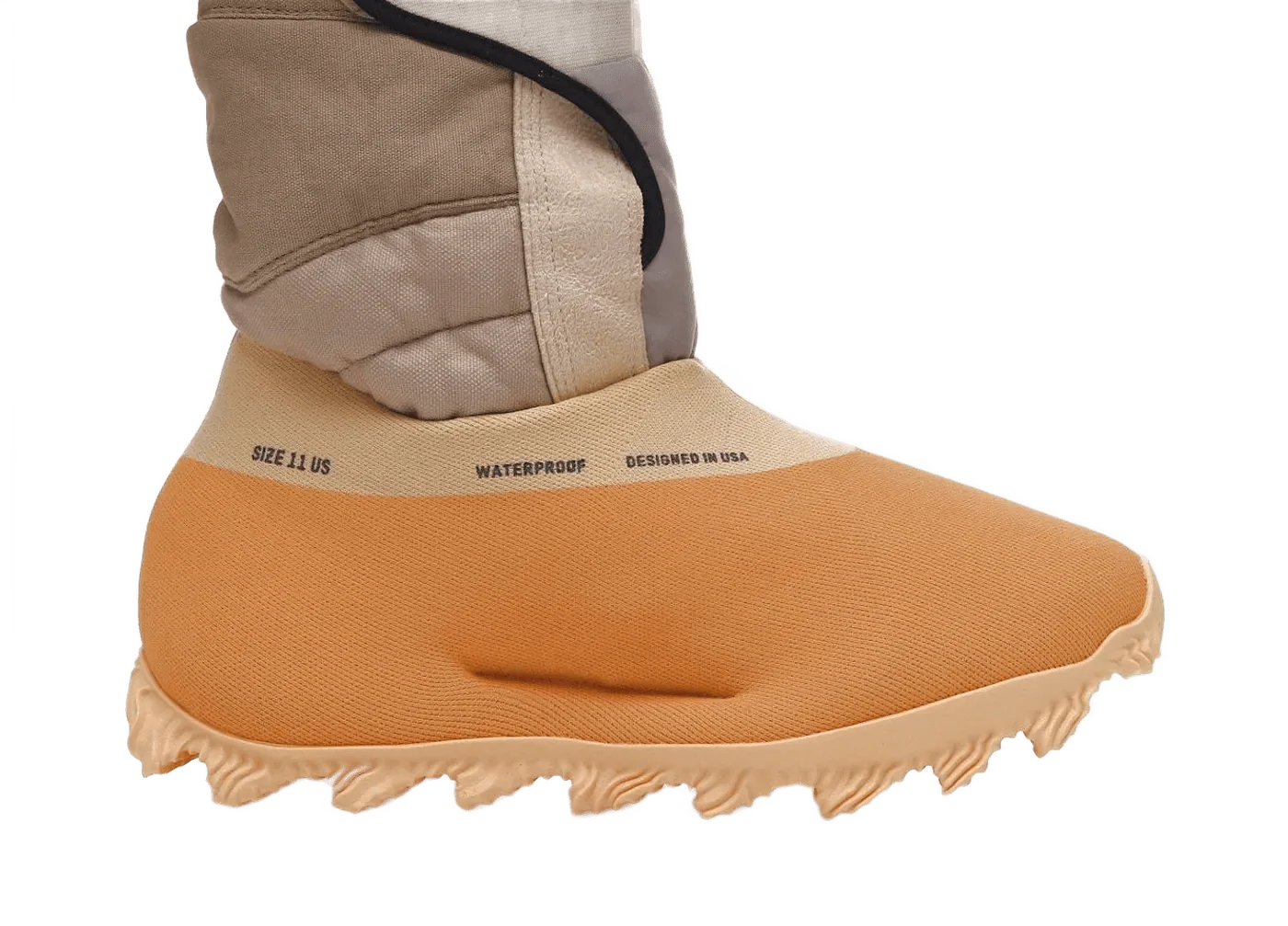 Yeezy Knit RNR Boot Sulfur - Image 2